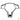 Garniture de cadre de volant noir brillant pour Mercedes-Benz GLA CLA W204 W212 - Black-silver