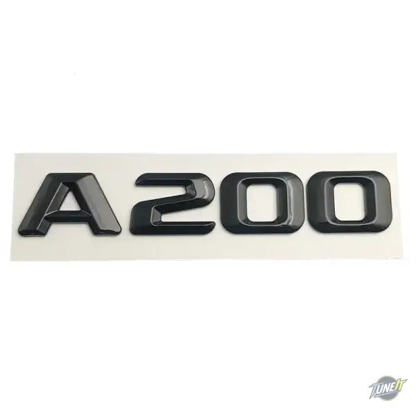 3d ABS Black Car Letters For Mercedes Benz A45 A160 A180 A200 A250 A260 W176 W177 Emblem Badge Logo Sticker Trunk