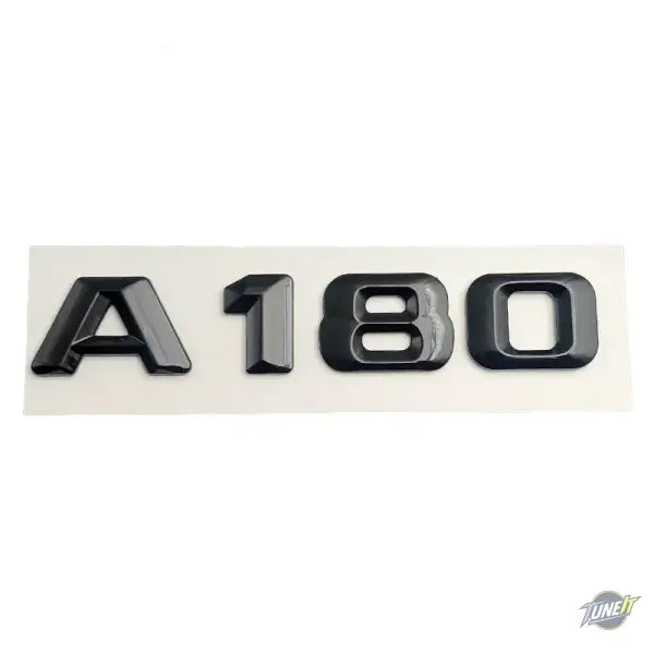 3d ABS Black Car Letters For Mercedes Benz A45 A160 A180 A200 A250 A260 W176 W177 Emblem Badge Logo Sticker Trunk