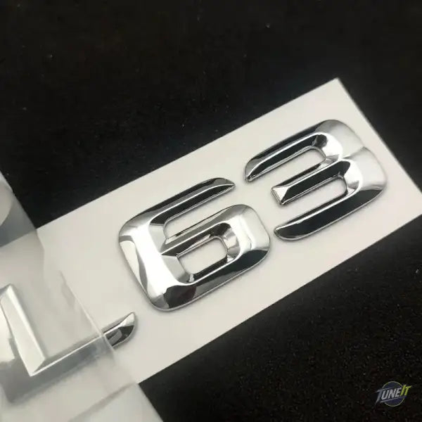ABS Black 3d Chrome Letters For Car Stickers Mercedes CL63 AMG W216 C216 Benz Rear Trunk Emblem Badge Logo Letters