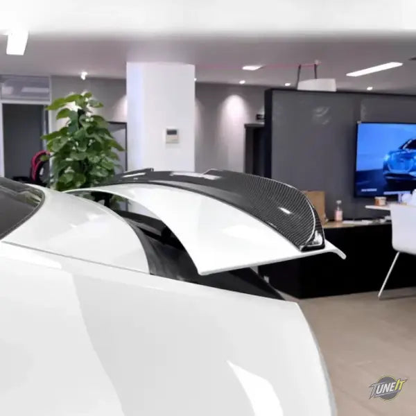 Aileron de coffre ABS noir Audi A7 2019-2022 look carbone