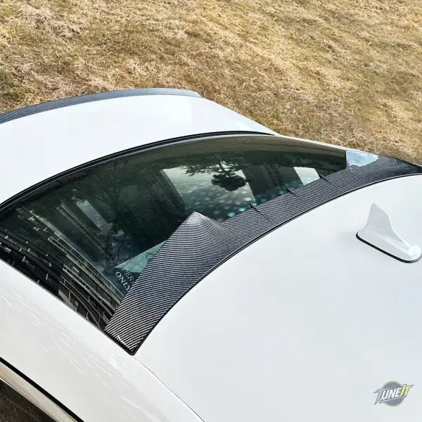 Aileron de coffre arrière Audi A4 B9 2017-2024 en ABS look carbone