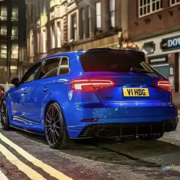Aileron de coffre Audi A3 S3 Hatchback 2014-2020 en ABS haute qualité