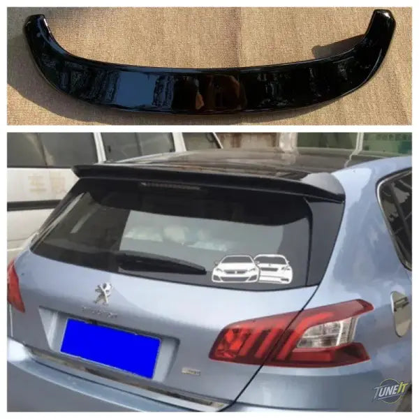 Aileron de coffre en ABS Peugeot 308 2014-2015 décoration arrière - Unpainted Primer