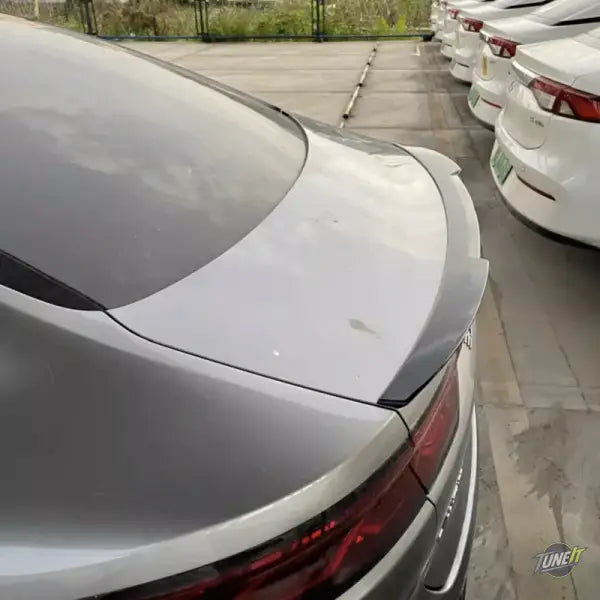 Aileron de coffre noir brillant BYD Han 2022 + haute qualité ABS