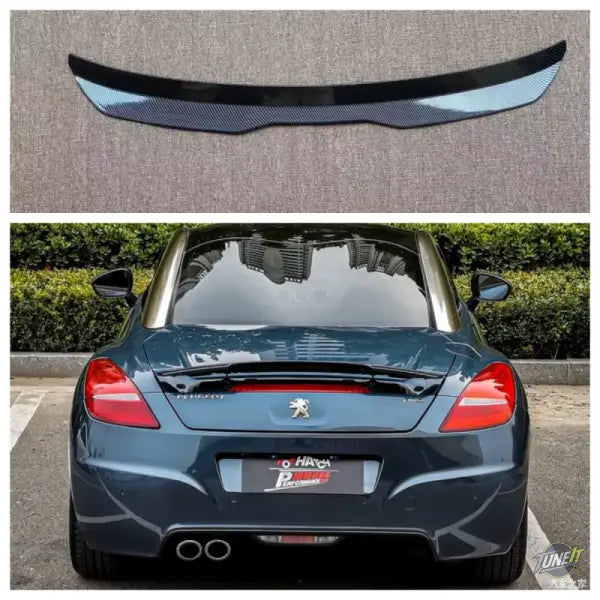 Aileron de coffre noir brillant Peugeot RCZ 2010-2015 ABS Style sport - Unpainted