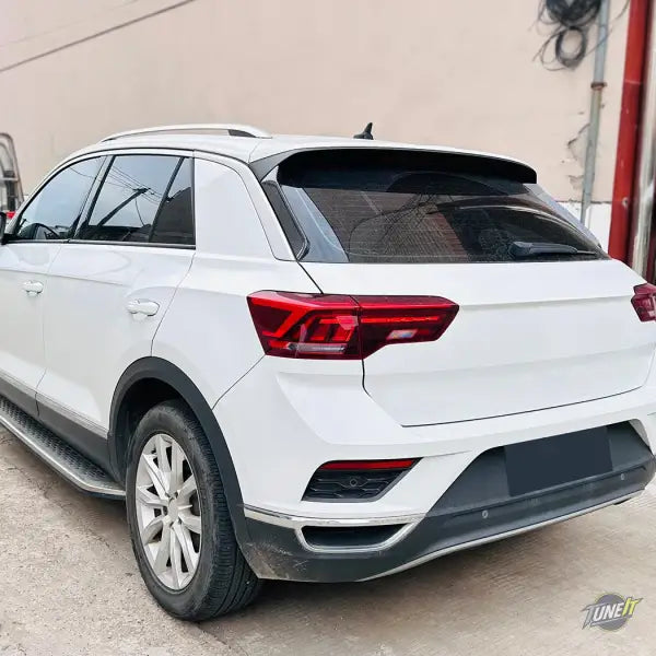 Aileron de fenêtre latéral noir brillant pour T-Roc SUV MK1 R Line