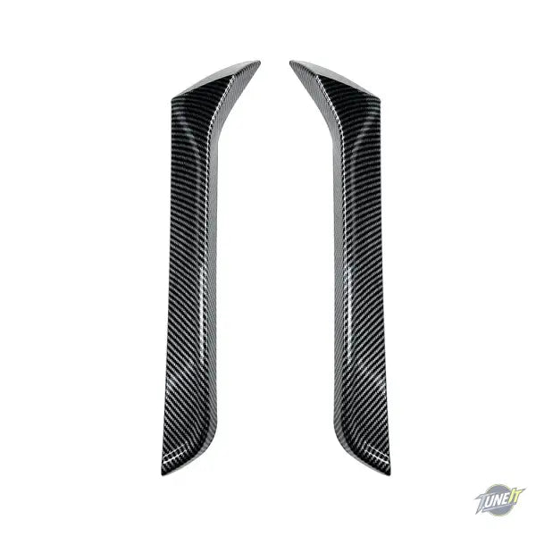 Aileron de fenêtre latéral noir brillant pour T-Roc SUV MK1 R Line - Carbon Fiber look