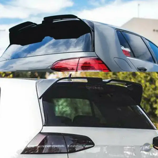 Aileron de toit style Oettinger noir brillant pour VW Golf 7 MK7 / 7.5 GTI (2013-2019) - Noir brillant
