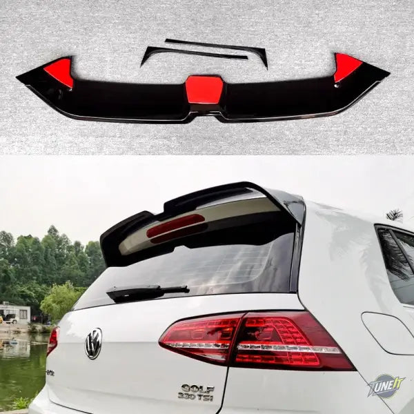 Aileron de toit style Oettinger pour VW Golf 7 MK7 TDI TSI (2014-2019)