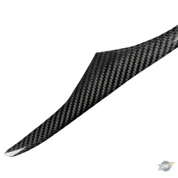 Autocollant couverture phare en carbone pour BMW E92 335i style sportif - Black