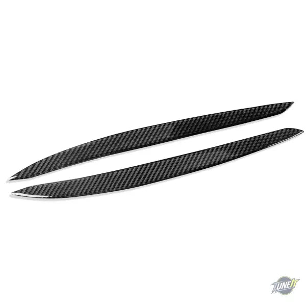 Autocollant de couverture de phare en fibre carbone pour Volkswagen Golf 7