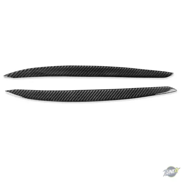 Autocollant de couverture de phare en fibre carbone pour Volkswagen Golf 7
