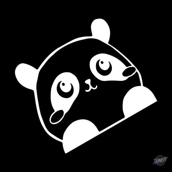 Autocollant Marmotte Panda Décoratif 2023 - Accessoires Tuning Auto - Glossy White 4 / 1 piece - Autocollant