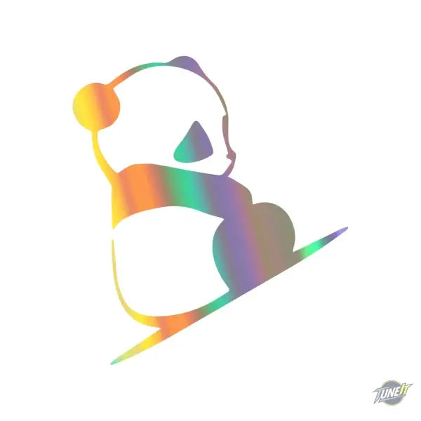 Autocollant Marmotte Panda Décoratif 2023 - Accessoires Tuning Auto - Laser 5 / 1 piece - Autocollant