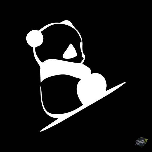 Autocollant Marmotte Panda Décoratif 2023 - Accessoires Tuning Auto - Glossy White 5 / 1 piece - Autocollant