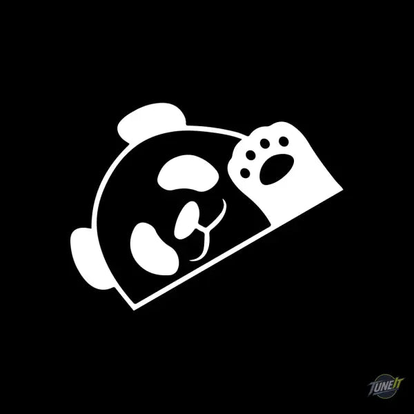 Autocollant Marmotte Panda Décoratif 2023 - Accessoires Tuning Auto - Glossy White 3 / 1 piece - Autocollant