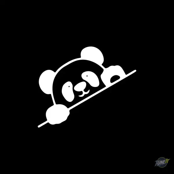 Autocollant Marmotte Panda Décoratif 2023 - Accessoires Tuning Auto - Glossy White 1 / 1 piece - Autocollant