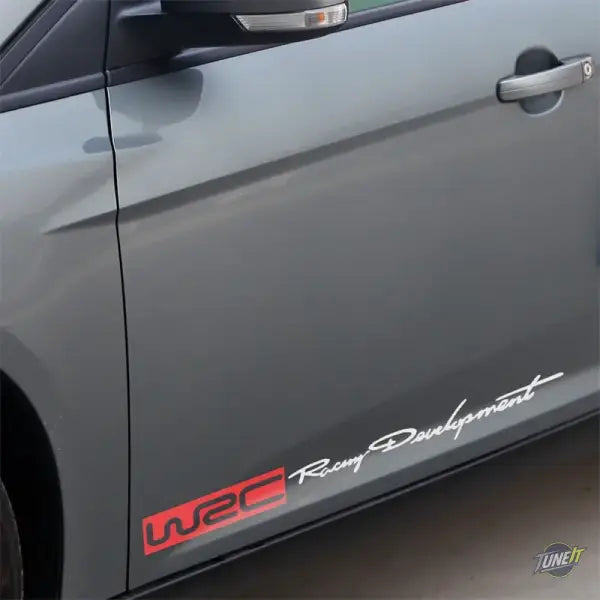Autocollants de rallye WRC personnalisables style Peugeot Mitsubishi