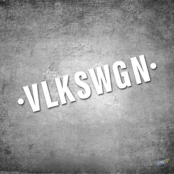 Autocollants Étanches VW Véhicules Personnalisés - Décorations Auto - LK-V01-White / 30x6CM - Autocollant