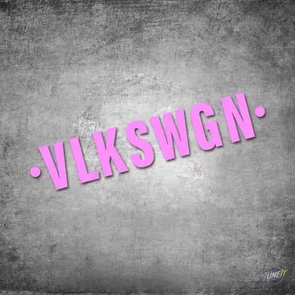 Autocollants Étanches VW Véhicules Personnalisés - Décorations Auto - LK-V05-Pink / 30x6CM - Autocollant