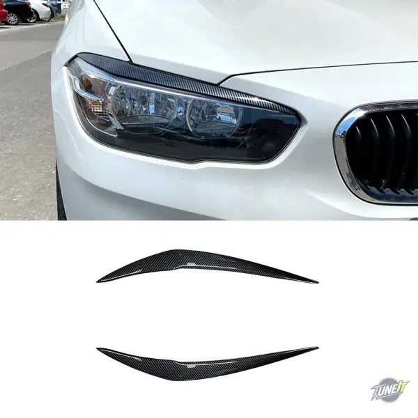 Autocollants lumière de sauna noir brillant BMW F20 118i 120i style carbone