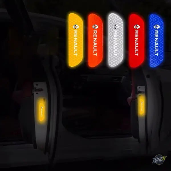 Autocollants Réfléchissants Renault Duster Megane 2002-2018 - Sécurité - Autocollant réfléchissant