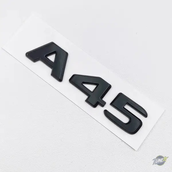 Badge AMG Noir Mercedes A35 A45 A160 A180 A200 A250 2012-2020 - A45 - Badge