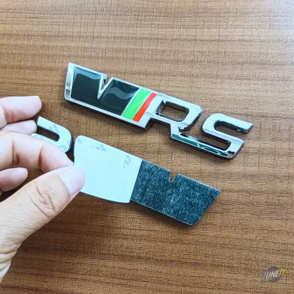 Badge de coffre 3D RS pour Kodiaq Rapid Fabia Octavia MK4 VRS