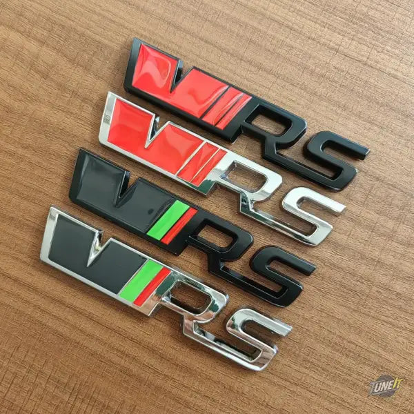 Badge de coffre 3D RS pour Kodiaq Rapid Fabia Octavia MK4 VRS