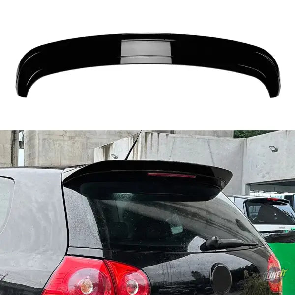 Becquet arrière noir brillant pour VW Golf 5 MK5 GTI / R32 (2006-2009)