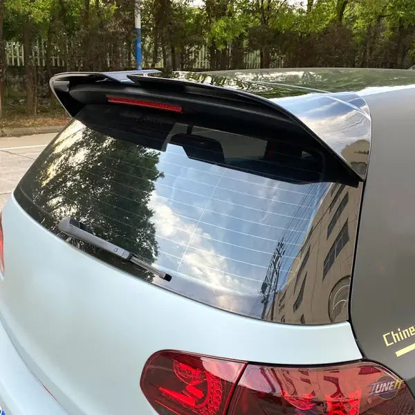 Becquet de coffre style Oettinger noir brillant pour VW Golf 6 MK6 GTI / R (2010-2013) - Noir brillant