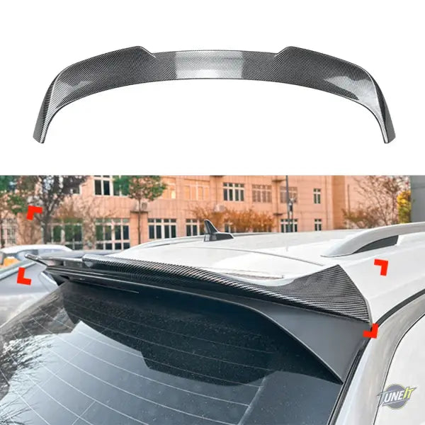 Becquet de toit arrière noir brillant pour VW T-ROC MK1 A11