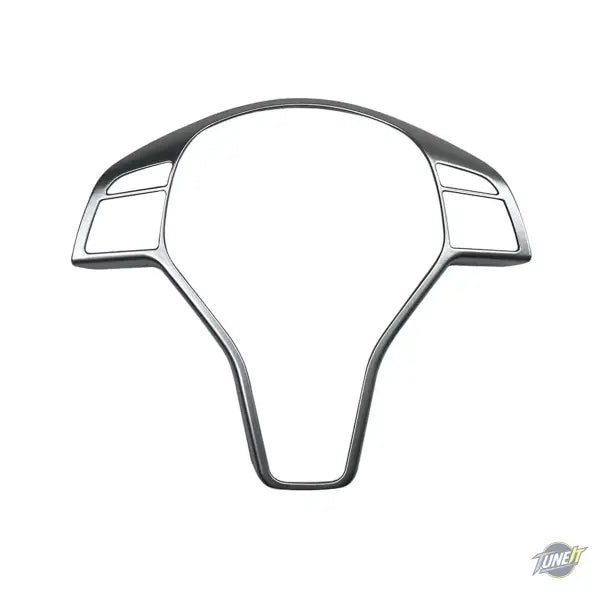 Cadre de panneau de volant noir brillant pour Mercedes-Benz Classe GLA W176 - Silver