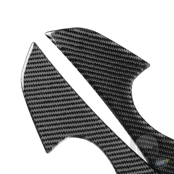 Car Front Headlight Eyebrow Eyelids Stickers For Audi TT Mk1 1998 1999 2000 2001 2002 2003 2004 2005 2006 Real Carbon