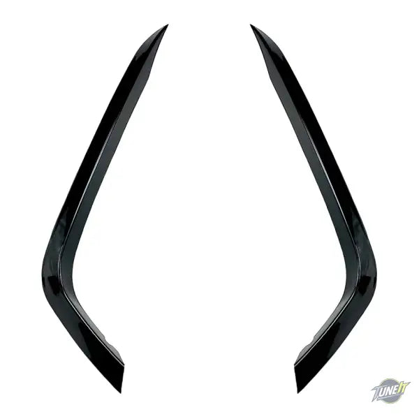 Couvercle de phare antibrouillard Volkswagen Arteon design élégant noir brillant - glossy black