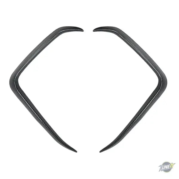 Couvercle de ventilation noir brillant BMW X6 G06 pièces compatibles - Carbon Fiber look