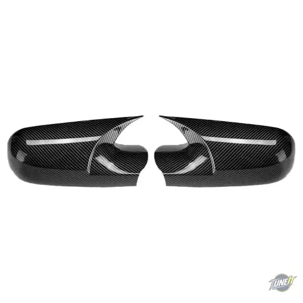 Couvre-rétroviseur carbone Renault Megane 2 MK2 2002-2009 - 2PCS - Carbon fiber pattern - coque de rétroviseur