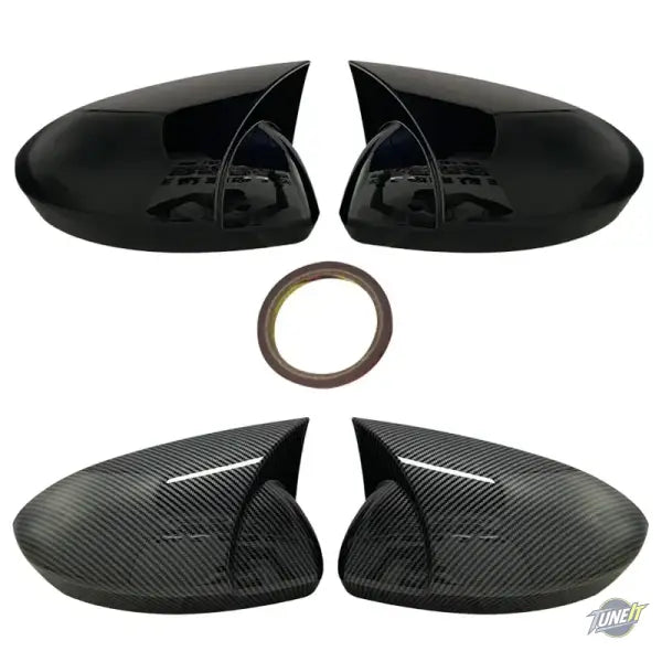 Couvre-rétroviseur brillant Renault Megane 4 2016-2020 - 2 pièces - coque de rétroviseur