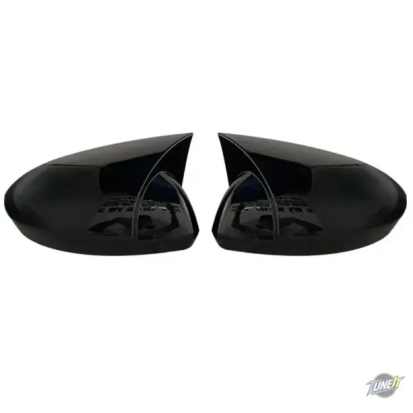 Couvre-rétroviseur brillant Renault Megane 4 2016-2020 - 2 pièces - Bright black - coque de rétroviseur