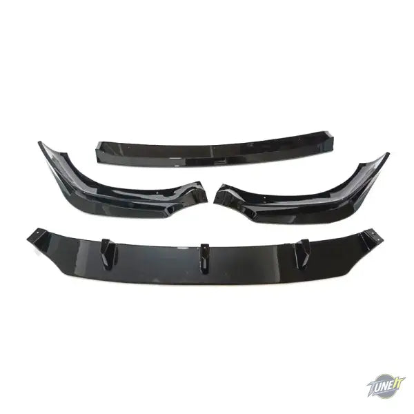 Diffuseur avant noir brillant BMW X6 G06 kit carrosserie style audacieux - Glossy black