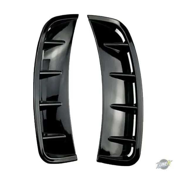 Diffuseur avant noir brillant Mercedes-Benz Classe A W177 V177 2019 2021 - Glossy black