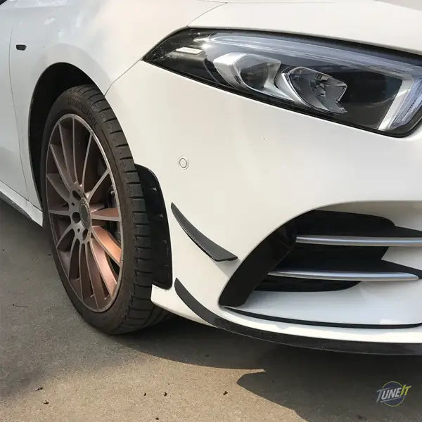 Diffuseur avant noir brillant Mercedes-Benz Classe A W177 V177 2019 2021