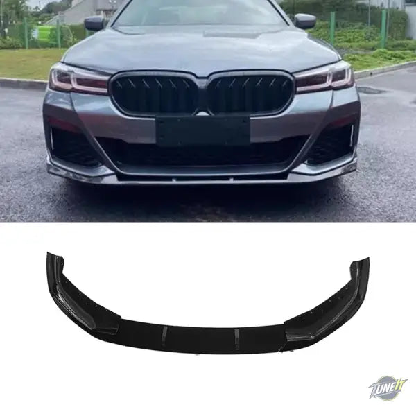 Diffuseur avant noir brillant pour BMW Série 5 G30 G31 520i 530i M Sport