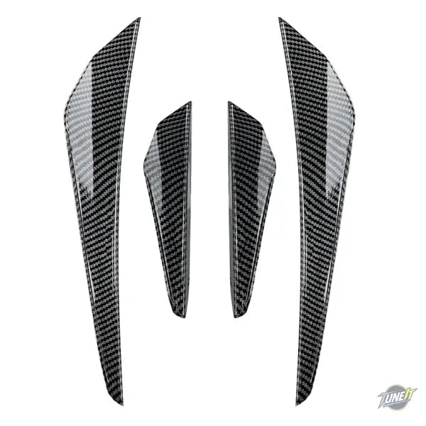 Diffuseur pare-chocs avant Volkswagen Golf 8 MK8 Standard GTI look carbone - Carbon look