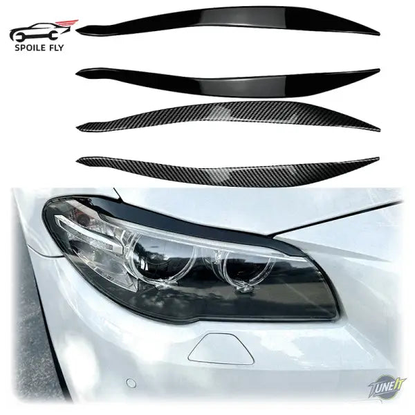 Eyelids de phares noir brillant BMW 5 Series F10 F11 2015-2017