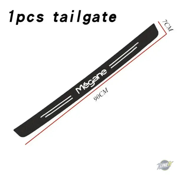 Film Protecteur en Carbone Renault Megane 2 3 - Anti Rayures et Étanche - 1 pcs for Megane - Film protecteur