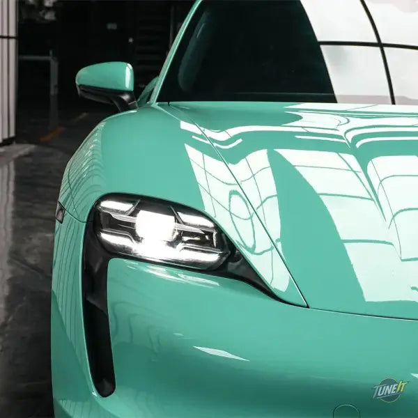 Film vinyle autocollant brillant vert menthe pour Peugeot 308 2013-2020