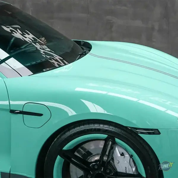 Film vinyle autocollant brillant vert menthe pour Peugeot 308 2013-2020