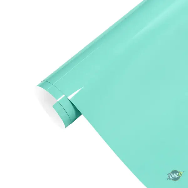 Film vinyle autocollant brillant vert menthe pour Peugeot 308 2013-2020 - Mint Green / 0.9mx1.52m
